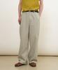 GENERALIDEA Man Side Pocket Striped Pants [Ivory] / Gf1Mpt014