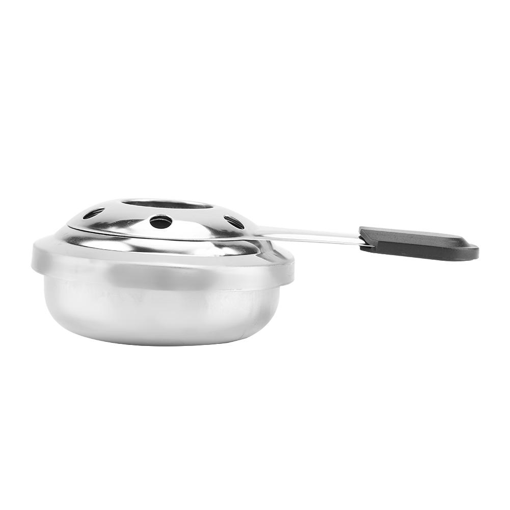 Portable Stainless Steel Alcohol Stove Burner Outdoor Camping Panic Cooking Pot