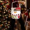 Cute Treat Bags Christmas Cartoon Treat Bags Holiday Goodie Bag Portable Tote Bag With Handle For Family Gatherings