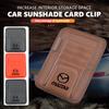 Car Sunvisor Storage Clip Multi-Pocket Card Ticket Clip Organizer Interior Accessories For 3 6 CX5 2 CX3 CX9 MX5 RX8 Axela