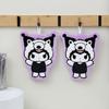 Kuromi Cartoon Thickened Absorbent Coral Fleece Hanging Hand Towel