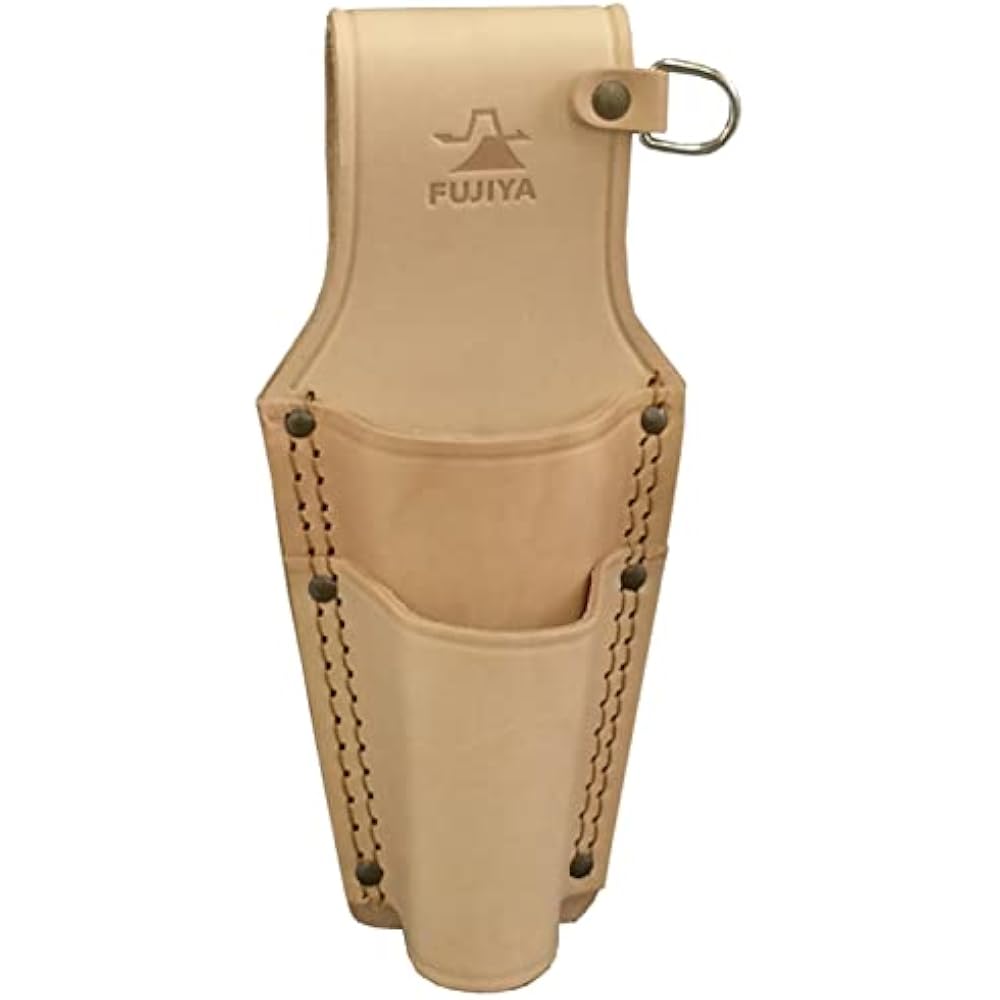 Fujiya (Fujiya) Leather Pliers Holder (2-Step Pliers, D-Can Included), Made in Japan, LP-3D