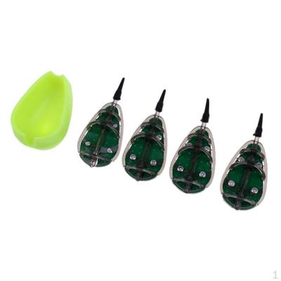 Carp Fishing In-line Flat Method Feeder Sinker -30g 50g 60g