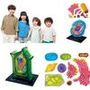Educational Microscopic Structure Animal And Plant Cell Model 26 Parts Pvc Material School Teaching Display
