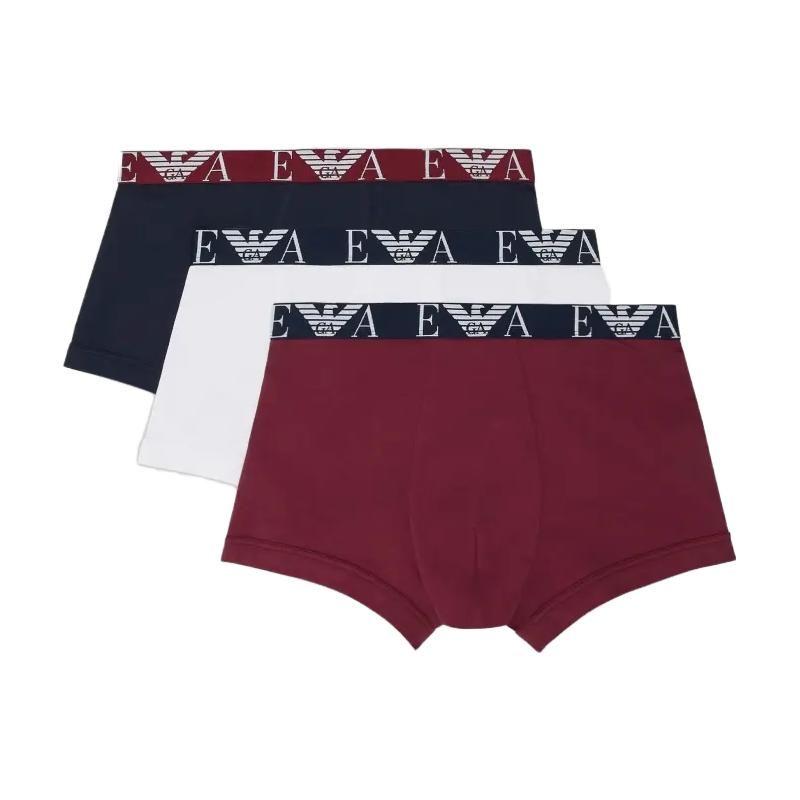 

Emporio Armani FW23 Letter Logo Print Casual Boxer Briefs 3-Pack Men underwear 111357-3F715-13911 L