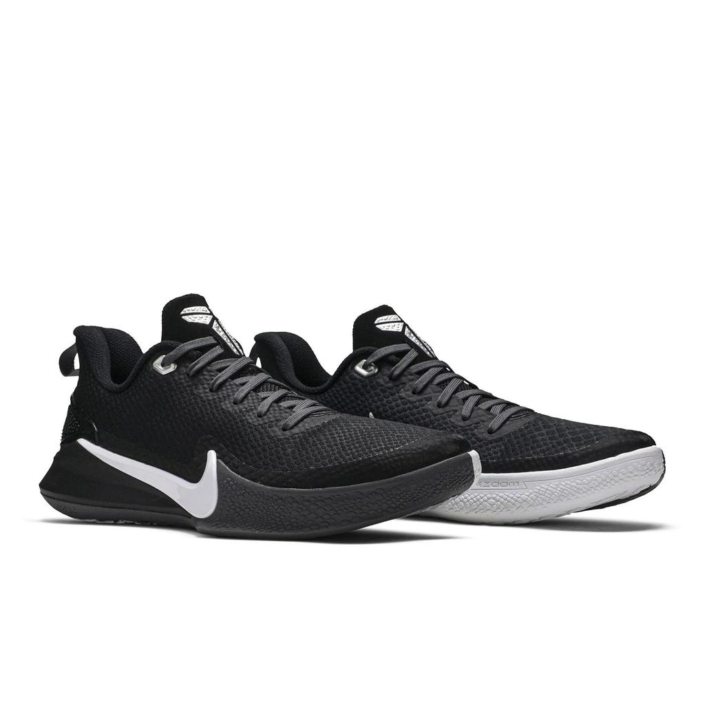 Nike Mamba Focus TB 'Black' (Unisex) Black / Dark Grey / Metallic Silver / White Basketball Shoes AT1214 001