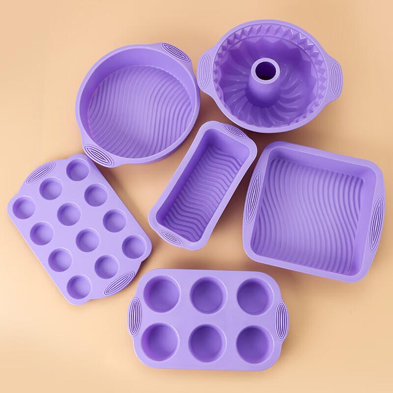 Fánshùn 6-Piece Silicone Baking Set