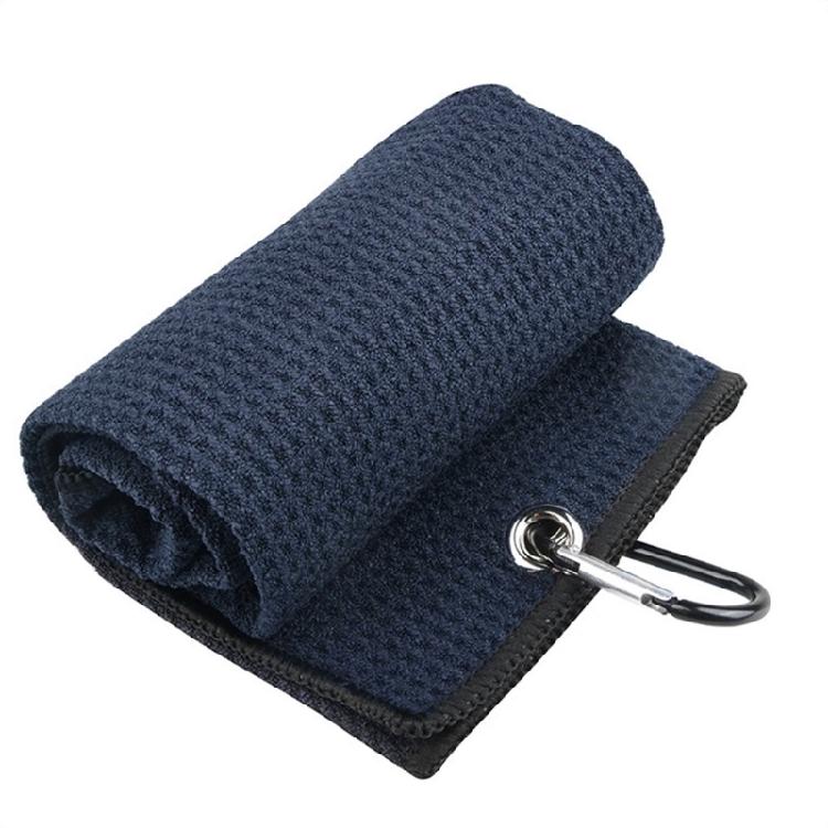 

Golfs Towel with Carabiner Clip for Golfs Bag Fitness Sport Outdoor Yoga Microfiber Golfs Towels Absorbent Golfs Towels 1 синій