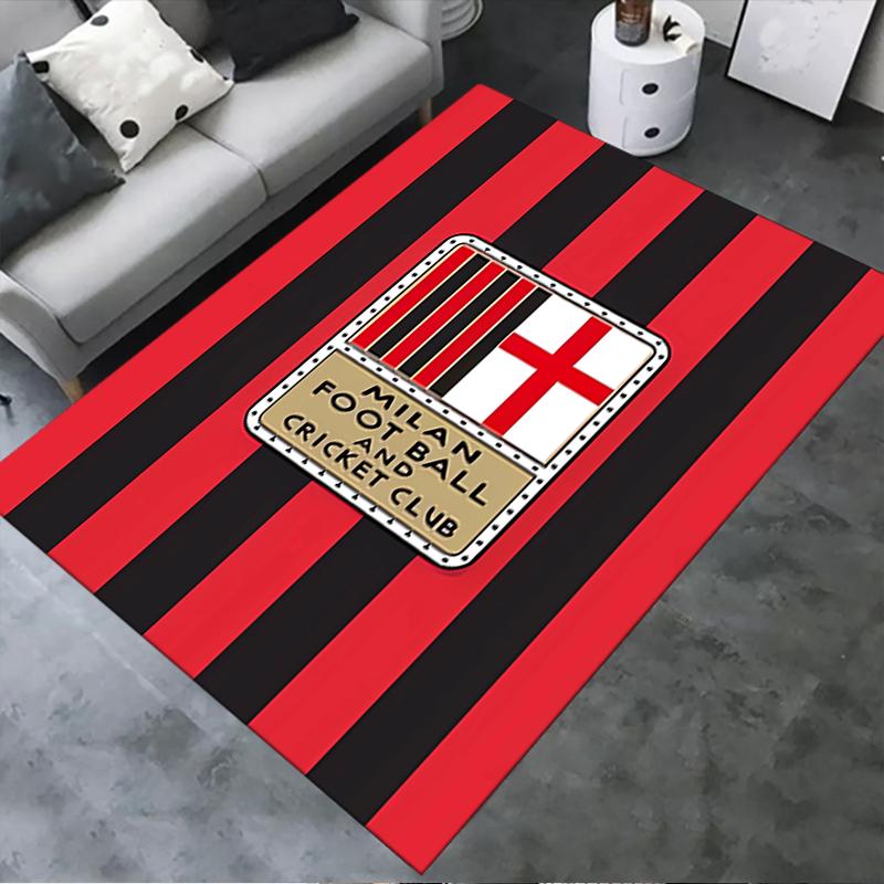 

2025 New AC Milan Carpet Rug for Living Room Bedroom Home Sofa Decoration,Kids play Non-slip Floor Mat05 40x60cm( 15x23in )