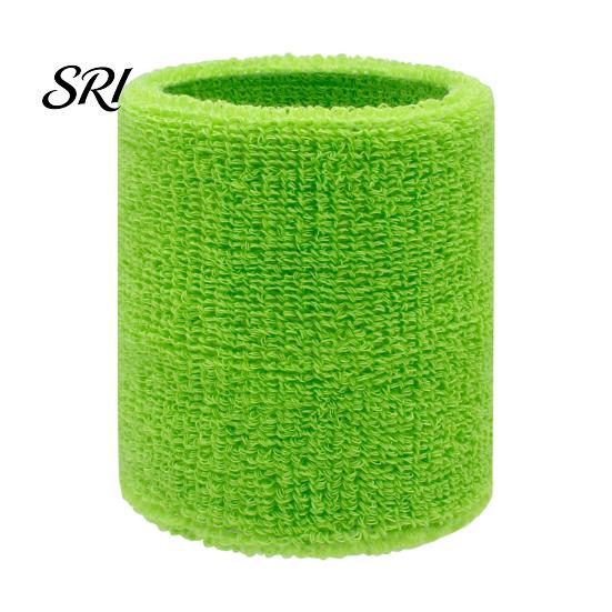 Running Wristband Terry Cloth Wrist Sweatband Breathable Absorbent Sports Band Men Women Athletic Football Volleyball Basketball Tennis