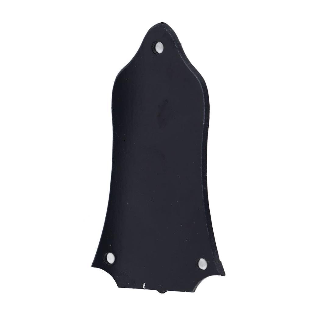 Electric Guitar Truss Rod Plate Plastic Sturdy Lightweight Decorative Truss Rod Cover Plate Black