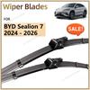 Front Wiper Blades Set Windscreen WindshieldWindow Cleaning BrushesBodykits Parts For BYD Sealion 7 SeaLion 07 EV 2026 2025 2024