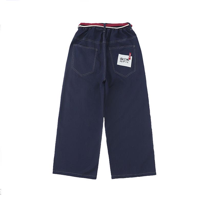 Pantaloni Estivi Sottili in Denim Tencel Repellenti per Zanzare da Ragazzo - Stile Street alla Moda per Ragazzi Grandi 2026