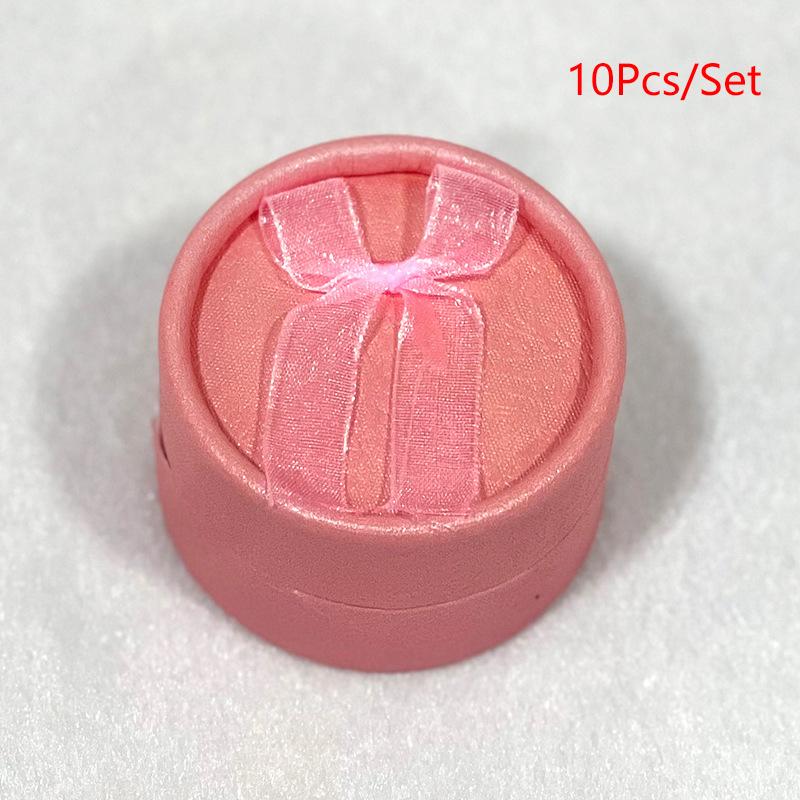 10ks/set Organizér na šperky Dárková krabička Náhrdelník Náušnice Prsten Papírová krabička