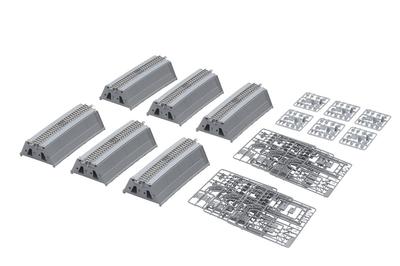 TOMIX N Gauge Embankment Large Curved Rail Extension 91046 Railway Model Supplies