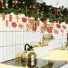 Candy Christmas Tree Decorations 30 Piece Lollipop Cane Wooden Hangable Peppermint Pendants Peppermint Candy Ornaments For