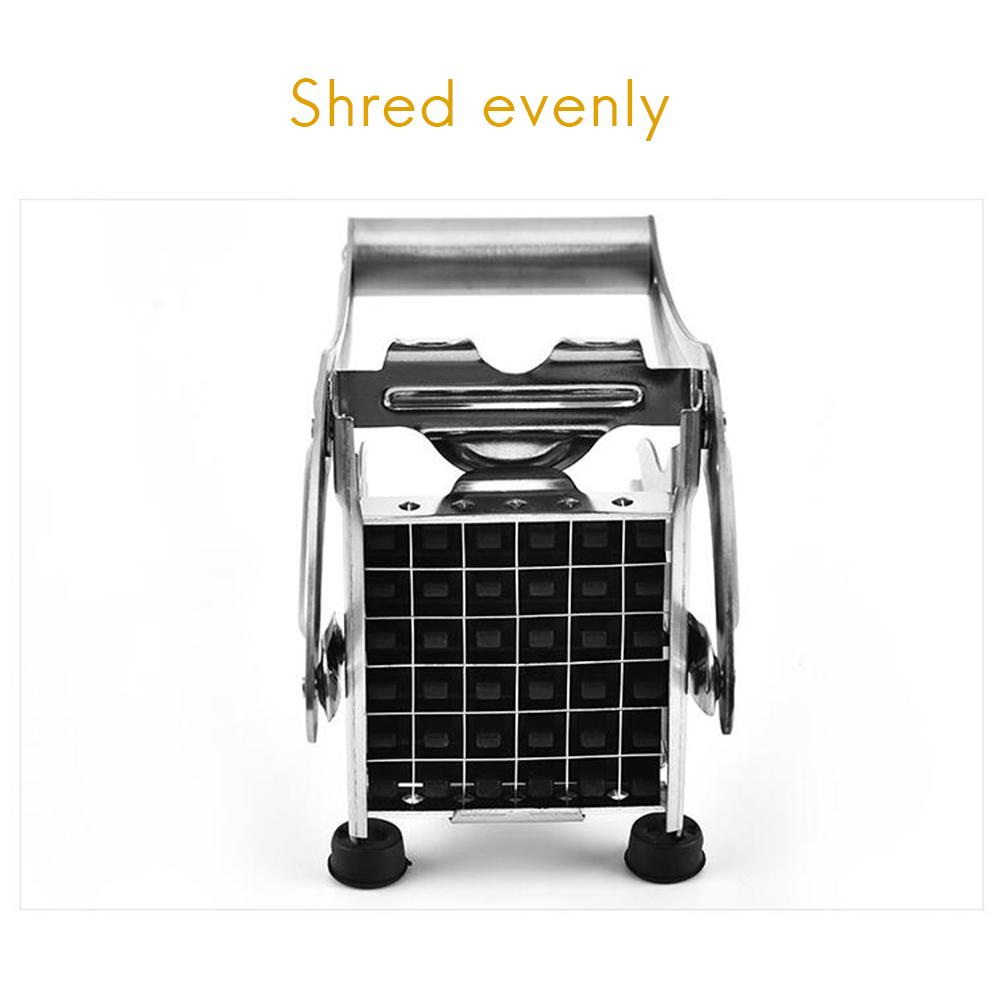 Wielofunkcyjny Krajalnica do Ziemniaków ze Stali Nierdzewnej z Antypoślizgowym Uchwytem do Słodkich Ziemniaków Marchewki