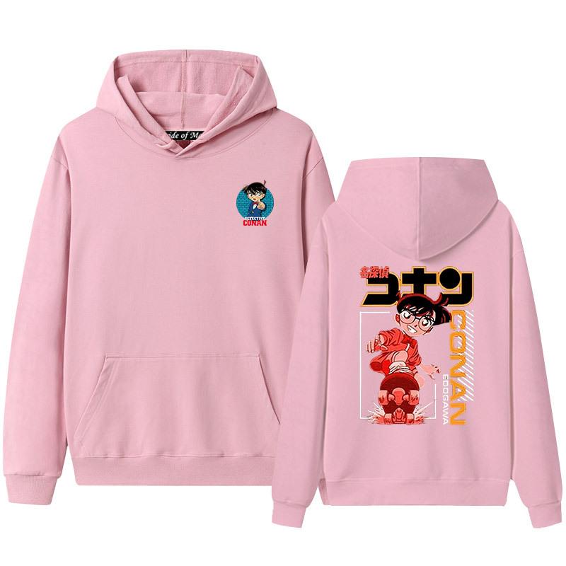 Detektiv Conan Riman Pánské a dámské mikiny s kapucí, Mikiny, Zesílený párový styl