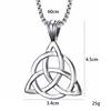 Simple Alloy Triangle Integrated Retro Unisex Necklace