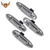 Exterior Door Handle for Toyota Land Cruiser LC100 Fj100 1997-2007, Accessories, Front and Rear, Left and Right silver