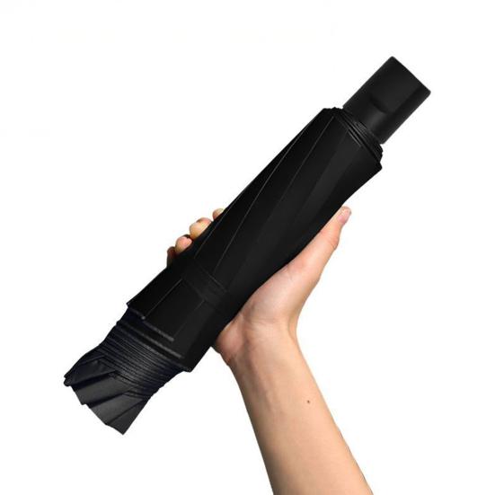 Ombrello Pieghevole Portatile a 12 Stecche, Leggero con Ampia Cupola per Sole e Pioggia, Antivento Protezione Solare UV, Ombrello da Viaggio per 2 Persone