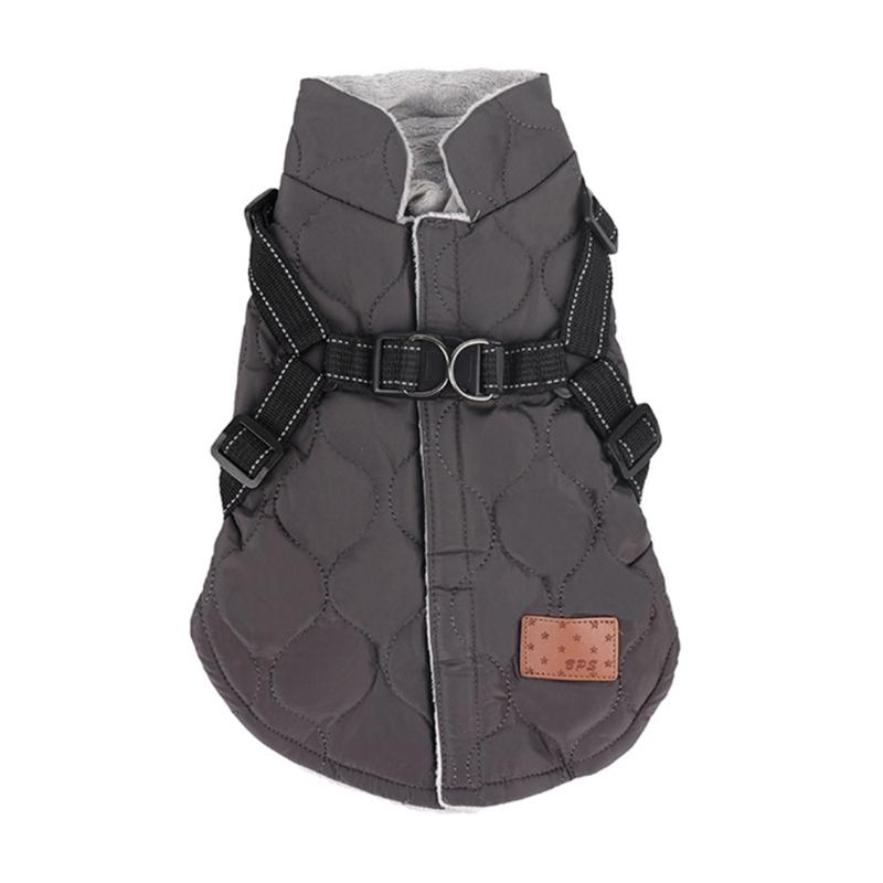 Dog Jackets Winter Warm Dog Clothes for Small Dog Stand Collar Pet Clothing Kitten Cat Windproof Jackets Hoodie Coat