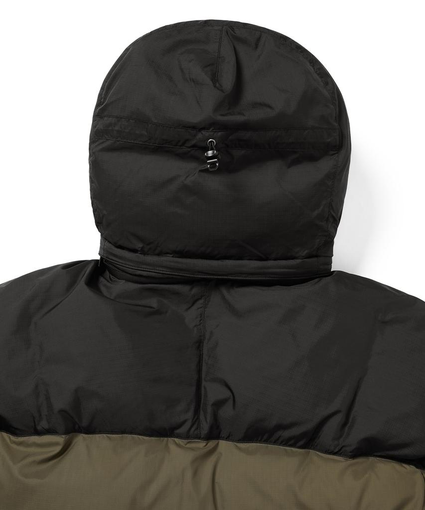 Thisisneverthat Multi-Ripstop Down Puffer Jacket Olive
