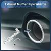 INFINAUTO Turbo Sound Exhaust Muffler Pipe Whistle Rear Tail Pipe