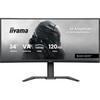 Moniteur Incurvé - IIYAMA - GCB3482WQSU-B1 - LCD FHD 34" - 3440 X 1440 Px - 120 Hz - 21:9 - Noir