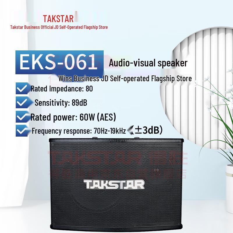 TAKSTAR EKS-061 Professional Teaching & Conference Speaker CN Plug (adapter Included)