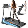 Loopband FT61 LED-display Afstandsbediening Compacte loopmat Gebruik thuis/kantoor Loopband met helling