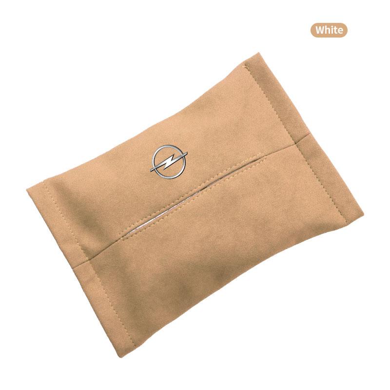 1Pcs Car Tissue Box Holder Sun Visor Seat Back Car Accessories For Opel Astra H G J Insignia Mokka Zafira Corsa Vectra B C D