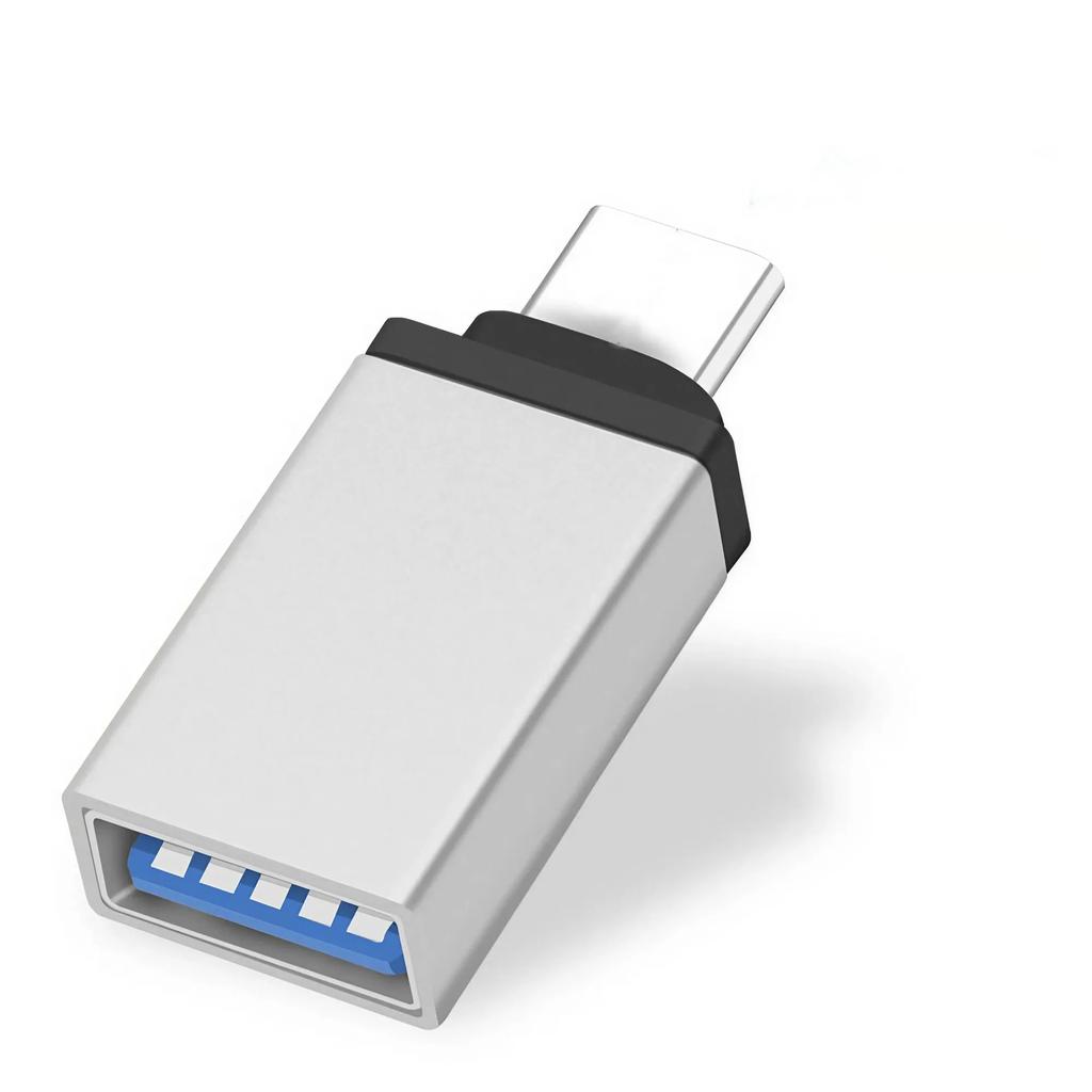 Aluminum USB C to USB Adapter Type C to USB Female Cable Connector for Smartphone Accessories
