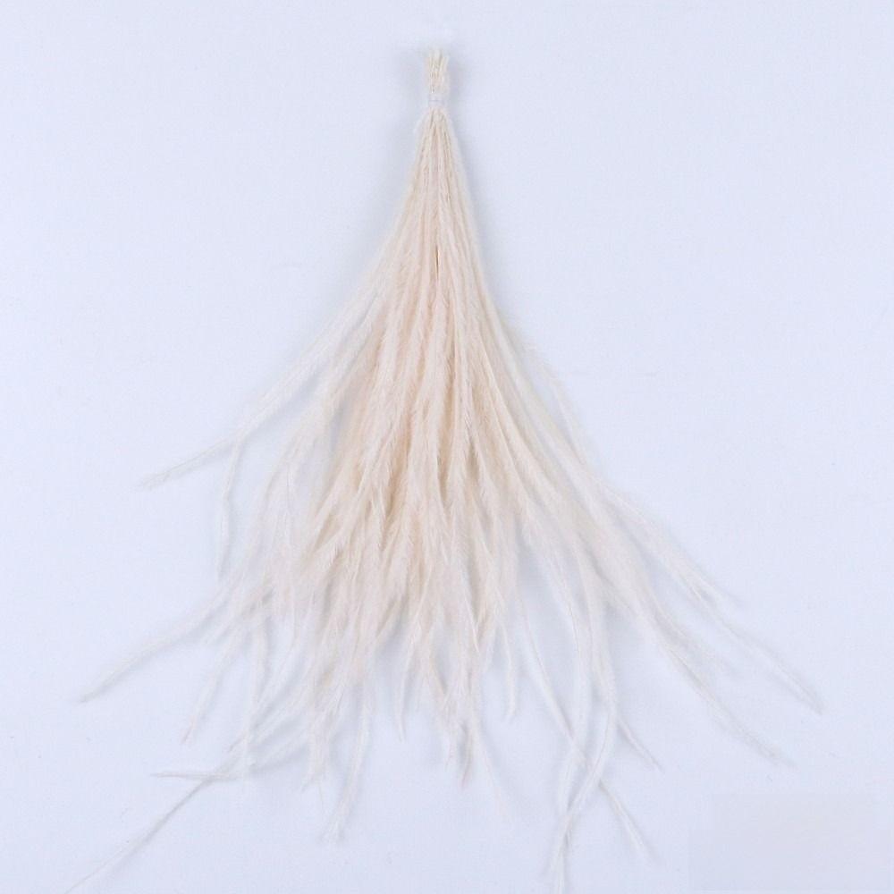 50Pcs Multicolor Ostrich Feathers 5-8cm Feathers Trim  for Home Wedding Party