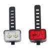 Bike Lights Rechargeable Bicycle Lights Set IPX6 Waterproof Bike Lights for Night Riding Cycling Safety Front Light LED