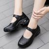 Breathable Women's Walking Shoes Hollow-out Platform Shoes Air-cushion Ladies Casual Shoes Elastic Wedges