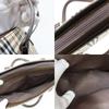Used BURBERRY Tote Bag canvas/leather beige Brown Nova Check