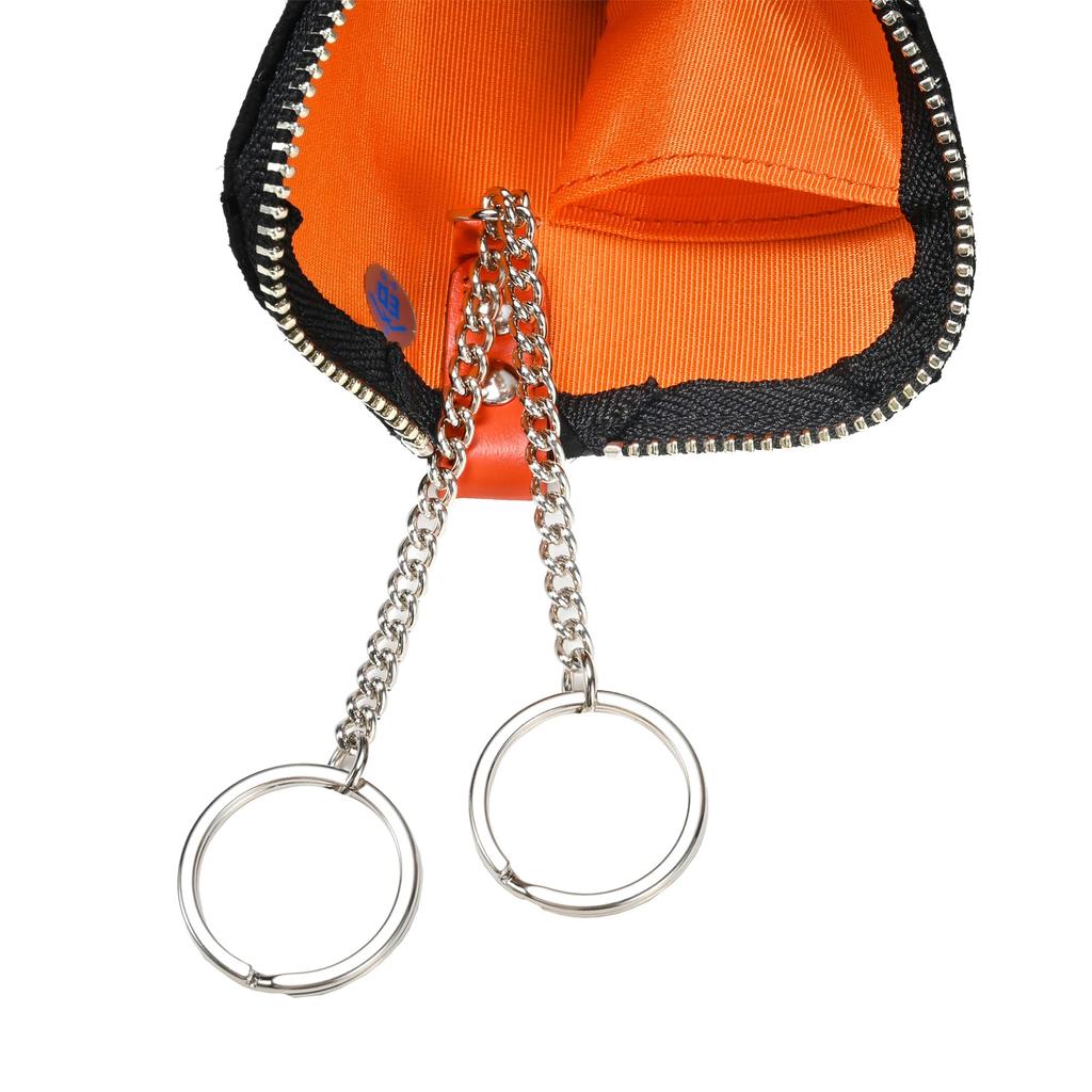 Inden Key Shippo Black with Black [Inden-ya] Case, Deerskin, HISOCA, Pattern, Lacquer, 9405-01-179