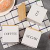 3Pcs Coffee Bean Storage Canisters Tea Sugar Vacuum Sealed Jars Iron Canisters Heat Kitchen Cream Can Airtight Lid