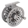 3/4 Fly Fishing Reel Full Metal Fly Reel Fishing with CNC Machined Aluminum Alloy Body Silver