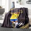 1pc Neymar14 Blanket, Gift, for Men and Women, Soft Blanket, Good for Sofa Bed Couch Travel, Lightweight Flannel Blanket