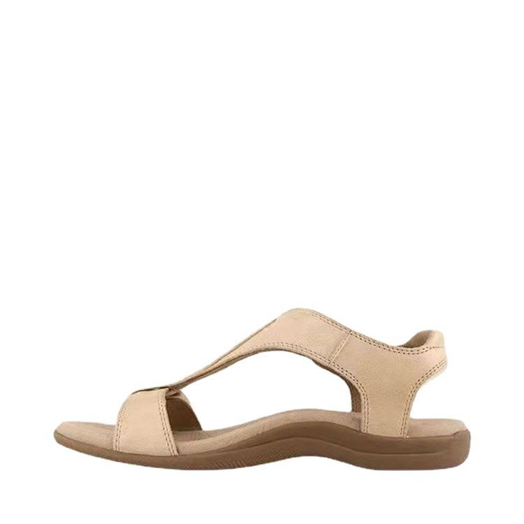 Nuove sandali con plateau taglia grande suola spessa tacco zeppa scarpe da donna fibbia a velcro con sandali a bocca di pesce