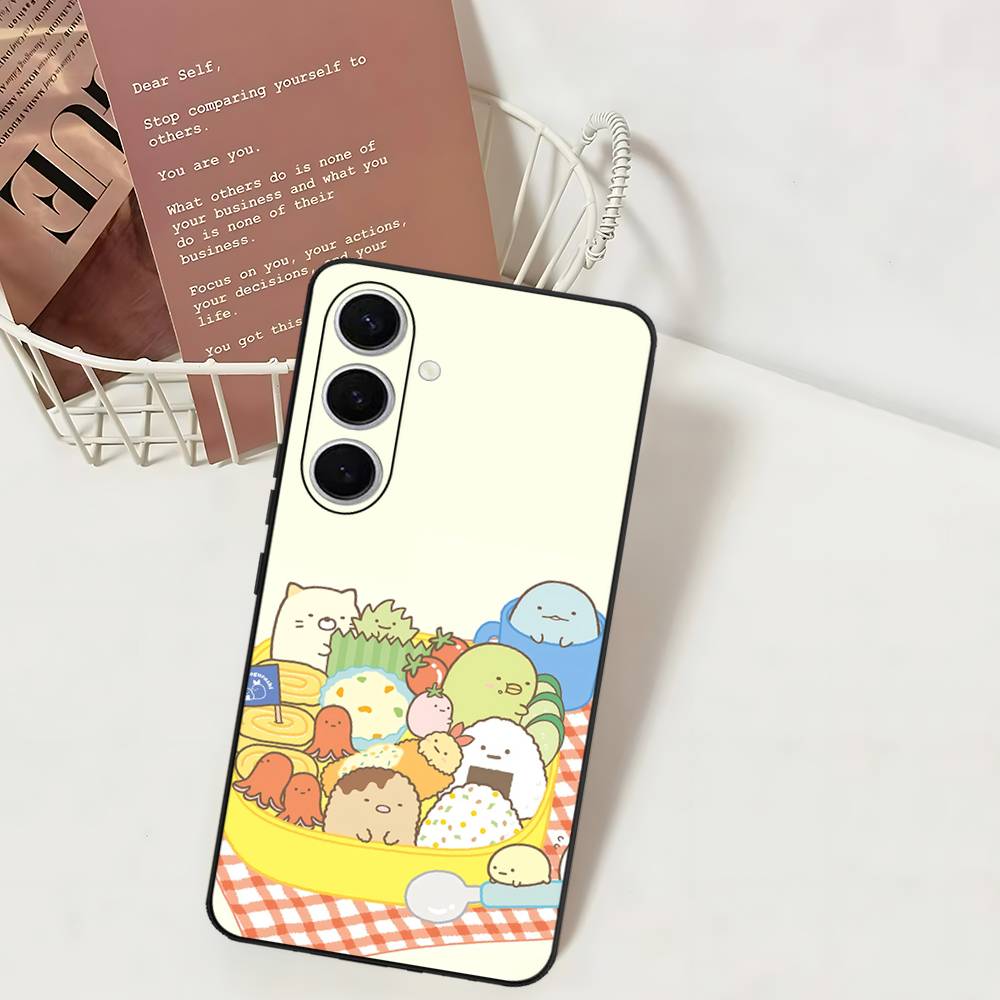 Anime S-Sumikko Gurashi Phone Case For Samsung S 24 Fe 25 Ultra Plus 20 Lite 21 30 22 23 24 22 Ultra 5G Fundas