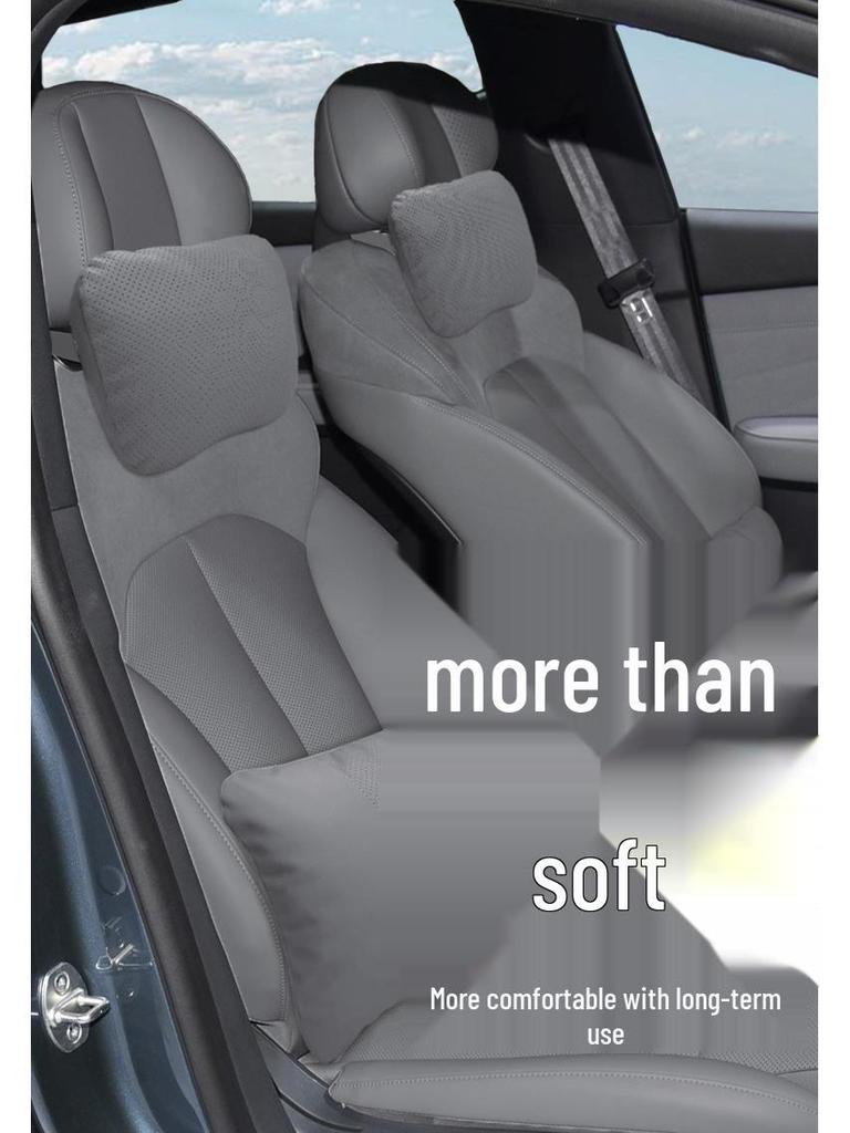 Nissan N7 Car Pillow: Lumbar & Neck Support Headrest