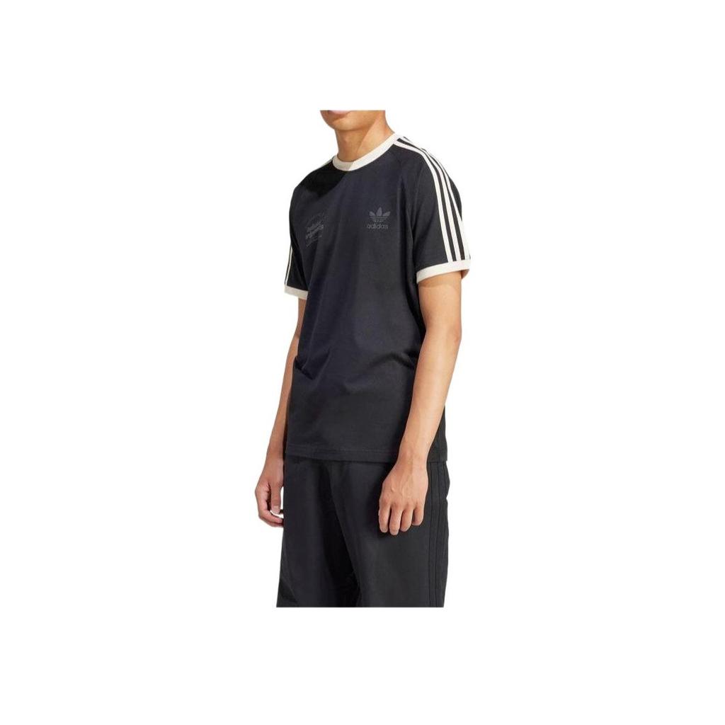 adidas Graphic Cali T-Shirt Black Men Streetwear IS1413