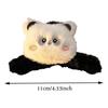 Doll Plush Panda Hair Claw Fashion Cartoon Korean Style Animal Shark Clip Acrylic Large Size Winter Cross Hair Clip