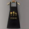 Apron for Home Kitchen, Waterproof and Oil-proof, for Adults, Suitable for Cooking, Work, Baking, and Housework
