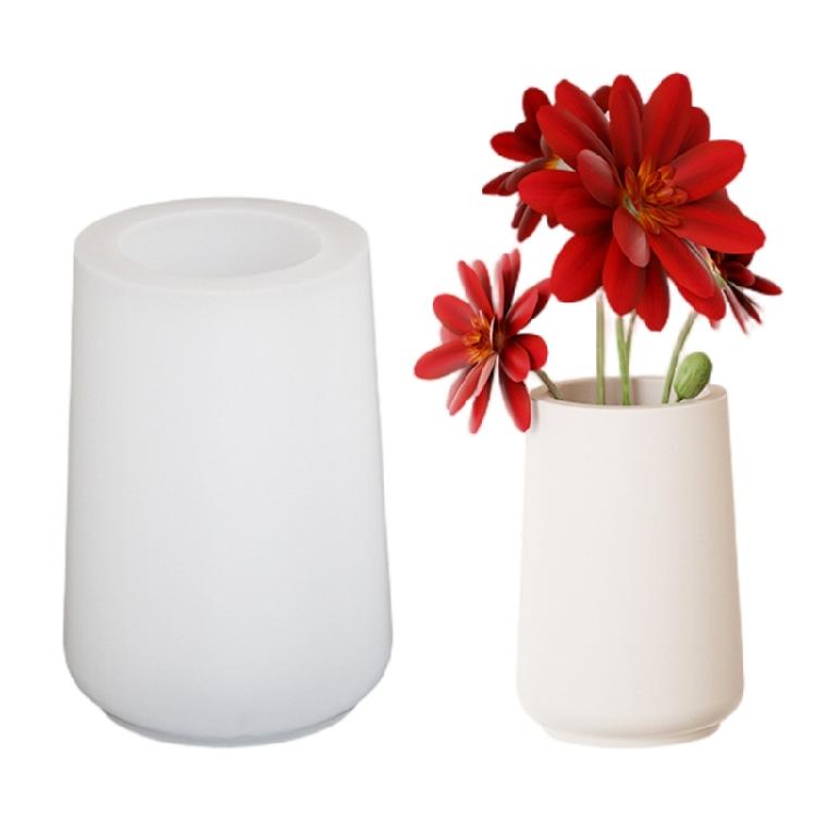 

Elegant Round Shaped Sturdy Silicone Flower Pots Mould Tool Must Have Accessory for Home Use Resin Art Enthusiasts