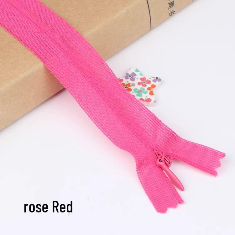 Sanli Unsichtbarer 25cm Kleid- & Kissen-Reißverschluss mit geschlossenem Ende