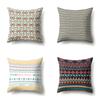 Ethnic Style Colorful Boho Polyester Pillowcase Car Decoration Home Printed Waist Pillowcase